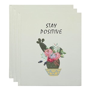 culturebox colorful diary stay positive double side ruled 80gsm 160 pages hardbound cover colourfuldairy-01-pack-3