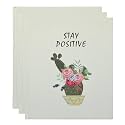 CultureBox Colorful Diary, Stay Positive Double Side Ruled, 80GSM, 160 Pages, Hardbound Cover, (COLOURFULDAIRY-01)-Pack-3?