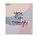 CultureBox Colorful Diary, You are Enough Double Side Ruled, 80GSM, 160 Pages, Hardbound Cover(G), (CD-COLDAIRY-01-G)