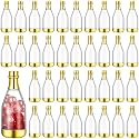 Cunhill 54 Pcs Mini Champagne Bottles Wedding Favors Bulk, Gold