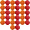 16 Pcs Reflectors Stick on Adhesive Bicycle Reflectors Safety, Round