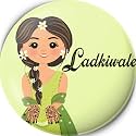 Cup of Joy Stainless Steel Pin Ladkiwale Printed Round Button Badges | Dulhanwale Badges | Batches (props) for Wedding, Bachelor/Reception party and Events (, Pack of 1) (LADKIWALE004)