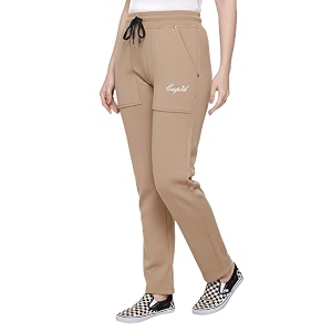 CUPID Loose Fit Warm Fleece Sweatpants Solid
