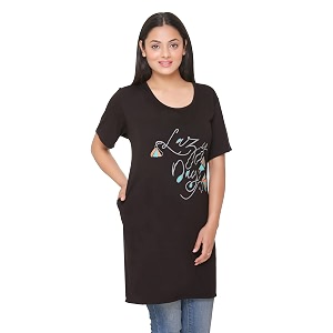 CUPID Regular Fit Cotton Round Neck Half