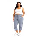 CUPID Woman's Plus Size Plain Cotton Half Pant, 3/4th Sports n Casual Night Short Pant, Knee Length Indoor n Outdoor Capris for Ladies