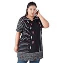 CUPID Women39s Cotton Plus Size Plain Half