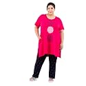 CUPID Women39s Printed Cotton Night Dress Loungewear