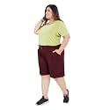 CUPID Women Plain Comfortable Barmunda,Shorts for Sports, Yoga, Daily Use Gym, Night Wear, Casual Wear for Ladies
