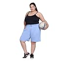 CUPID Women Plain Comfortable Barmunda,Shorts for Sports, Yoga, Daily Use Gym, Night Wear, Casual Wear for Ladies