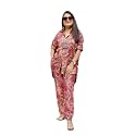 Women Cord Set Dress Red