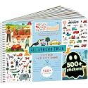 Cupkin All Around Town Coloring &amp; Sticker Activity Book | 500+ Stickers