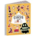 Cupkin Circus Show Coloring &amp; Sticker Activity Book | 300+ Stickers