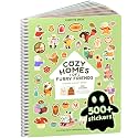 Cupkin Cozy Furry Animal Friends Coloring &amp; Sticker Book | 500+ Stickers