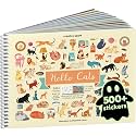 Cupkin Hello Cats Coloring & Sticker Activity Book | 500+ Stickers