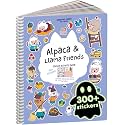 Cupkin Llama Alpaca Coloring &amp; Sticker Activity Book | 300+ Stickers
