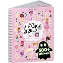 Cupkin Magical World Sticker Book | 12 Coloring &amp; Activity, 500+ Stickers