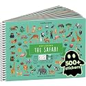 Cupkin Safari Animals Coloring & Sticker Activity Book | 500+ Stickers