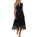 CUPSHE Women39s Maxi Dress V Neck Sleeveless