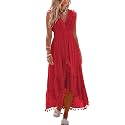 CUPSHE Women39s Maxi Dress V Neck Sleeveless