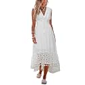 CUPSHE Women39s Maxi Dress V Neck Sleeveless