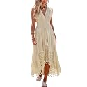 CUPSHE Women39s Maxi Dress V Neck Sleeveless