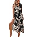 CUPSHE Womens Swimsuit Coverup Long Midi Beach Cover Ups