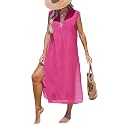 CUPSHE Womens Swimsuit Coverup Long Midi Beach Cover Ups