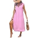 CUPSHE Womens Swimsuit Coverup Long Midi Beach Cover Ups