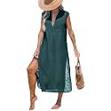CUPSHE Womens Swimsuit Coverup Long Midi Beach Cover Ups