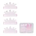 Curacoro Korean Lash Lift Shields, 4 Pcs/2 Sizes Self-Adhesive Rods