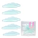Curacoro Lash Lift Shields, 10 Pcs/5 Sizes Reusable Silicone Rods