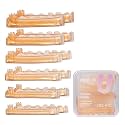 Curacoro Lash Lift Shields, 12 Pcs/6 Sizes Reusable Silicone Rods