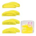 Curacoro Lash Lift Shields, 8 Pcs/4 Sizes Reusable Silicone Rods