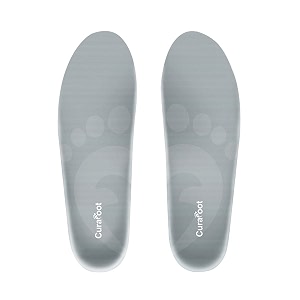 curafoot power walking insoles provide all-day comfort for arch pain heel pain and fatigued muscles size-large