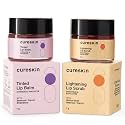 Cureskin Lip Scrub Combo | Lightening Lip Scrub for Men and Women + Tinted Lip Balm for Women and Men Combo | Lip Balm Combo