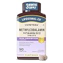 Cureveda Liposomal Vitamin B12 1500 mcg Tablets, 90 Count