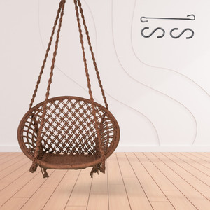 curio centre round cotton rope hanging swing for adults  kids with accessoriesswing chair cotton hammock