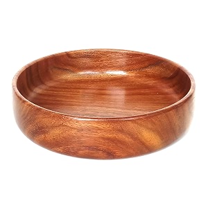 wooden decorative bowl - sheesham pot pouri fruit snack serving key bowl 8 inch 500 ml