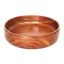 Wooden Decorative Bowl - Sheesham Pot Pouri, Fruit, Snack, Serving, Key Bowl (8 Inch), 500 ml