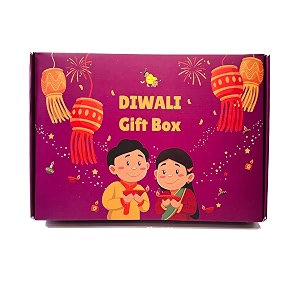 the curious bees - diwali gift box  7 activities included  gift hampers for kids  fun amp learning activity kit