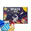 The Curious Bees Space Safari 4-in-1 Craft Box for Kids | Solar System Mobile, Astronaut Mask, Rocket Craft, Constellation DIY | Creative &amp; Educational Space Activities|Age Group: 4-8 Years,Multicolor