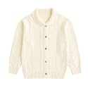 Curipeer Boy Knit Cardigan Sweater School Uniform
