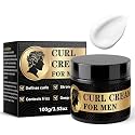 Curling Cream - Curl Cream for Men, Controls Frizz, Defines Curls, Smooths & Hydrates Curly and Wavy Hair, Mens Curly Hair Products with Fresh Scent, 100g/3.53Oz
