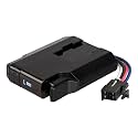 CURT 51116 Venturer Next Electric Trailer Brake Controller, Time-Delay, Fully Adjustable, Low Profile, 1-3 Axles, Plug-and-Play