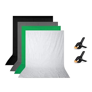 curtain 8x12 8x12ft curtains pack of 4 pcs graywhitegreenblack clip-2