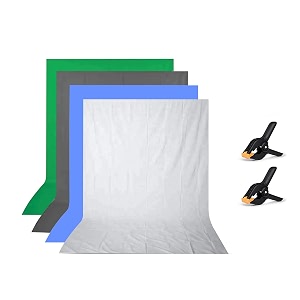 curtain 8x12 8x12ft curtains pack of 4 pcs graywhitegreenblue clip-2