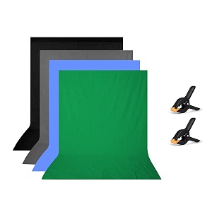 curtain 8x12 8x12ft curtains pack of 4 pcs bluegraygreenblack clip-2