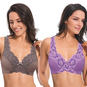 Curve Muse Minimizer Unlined Underwire Bra with