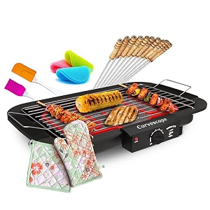 2000w griller barbeque grill with temperature control indoor and outdoor tandoor barbeque grill -fullcombo_bbq