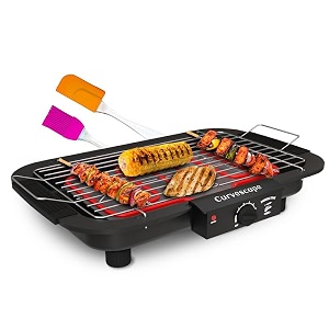 2000w griller barbeque grill with temperature control indoor and outdoor tandoor barbeque grill - spatula_bbq